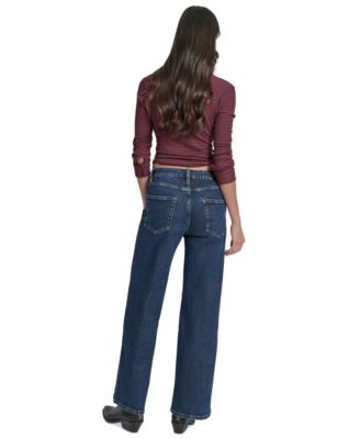 Women's High Rise Modern Wide Leg Jeans
