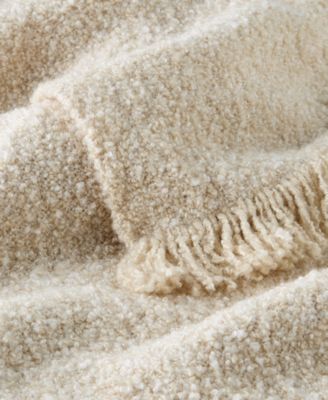 Heathered Boucle Throw, 50" x 60", Exclusively for Macy's