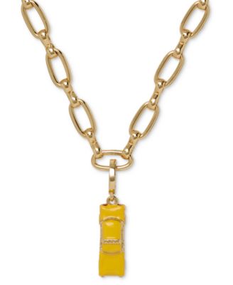 Gold-Tone One In A Million Taxi Charm