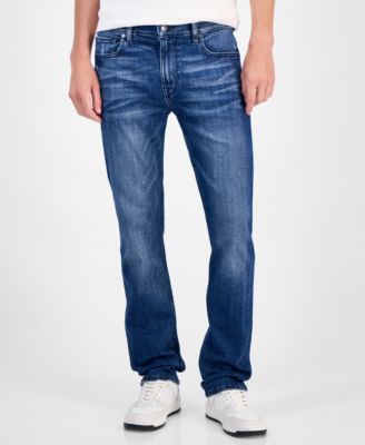 Men's Slim Straight Fit Jeans 