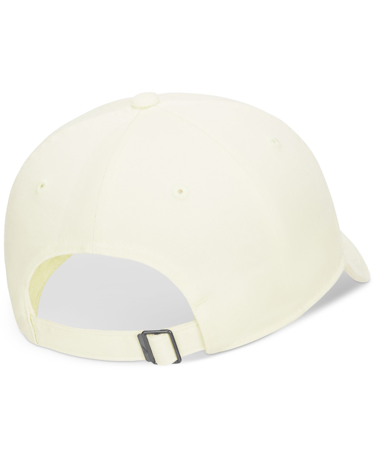 Nike Unisex Club Logo Embroidered Cap In White