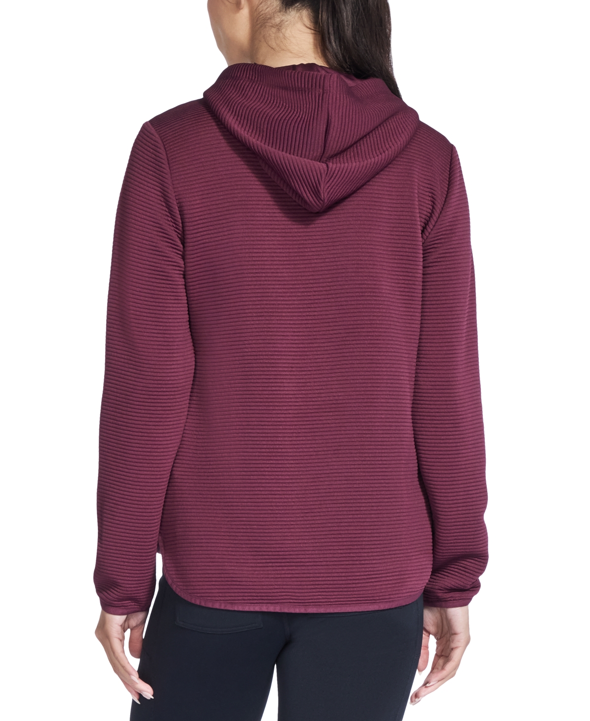 Skechers Women's Gowalk Everywhere Long-sleeve Pull-on Hoodie In Burgundy