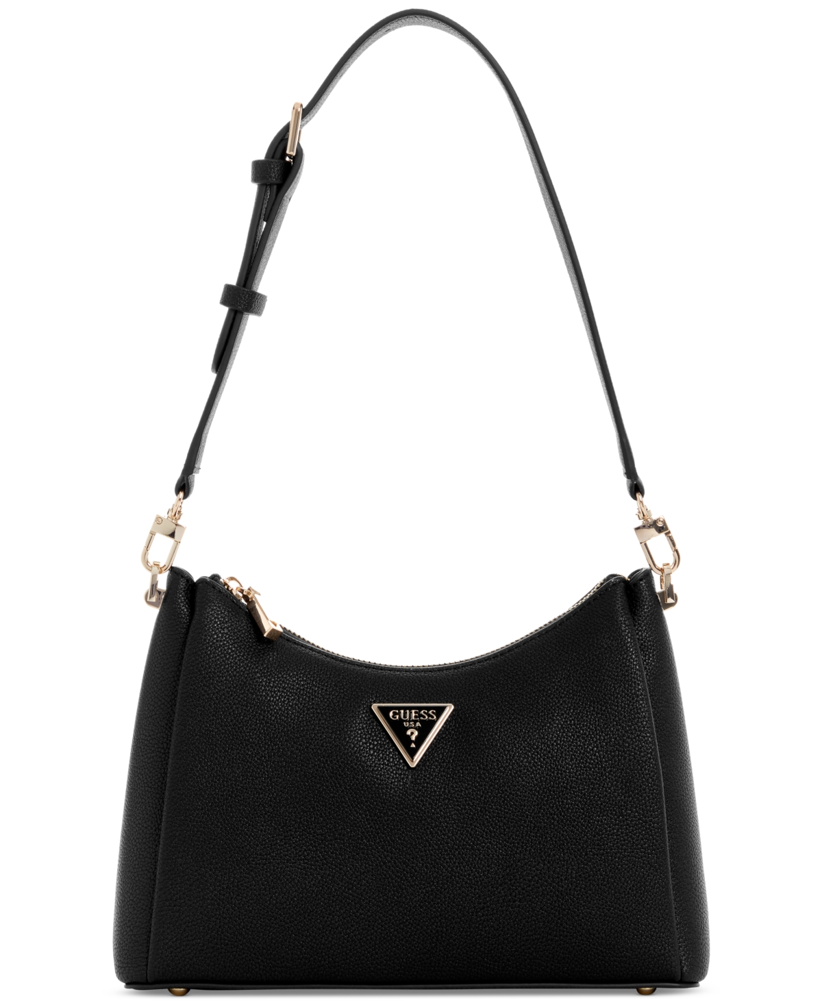 Guess Meridian Ii Small Shoulder Bag In Black