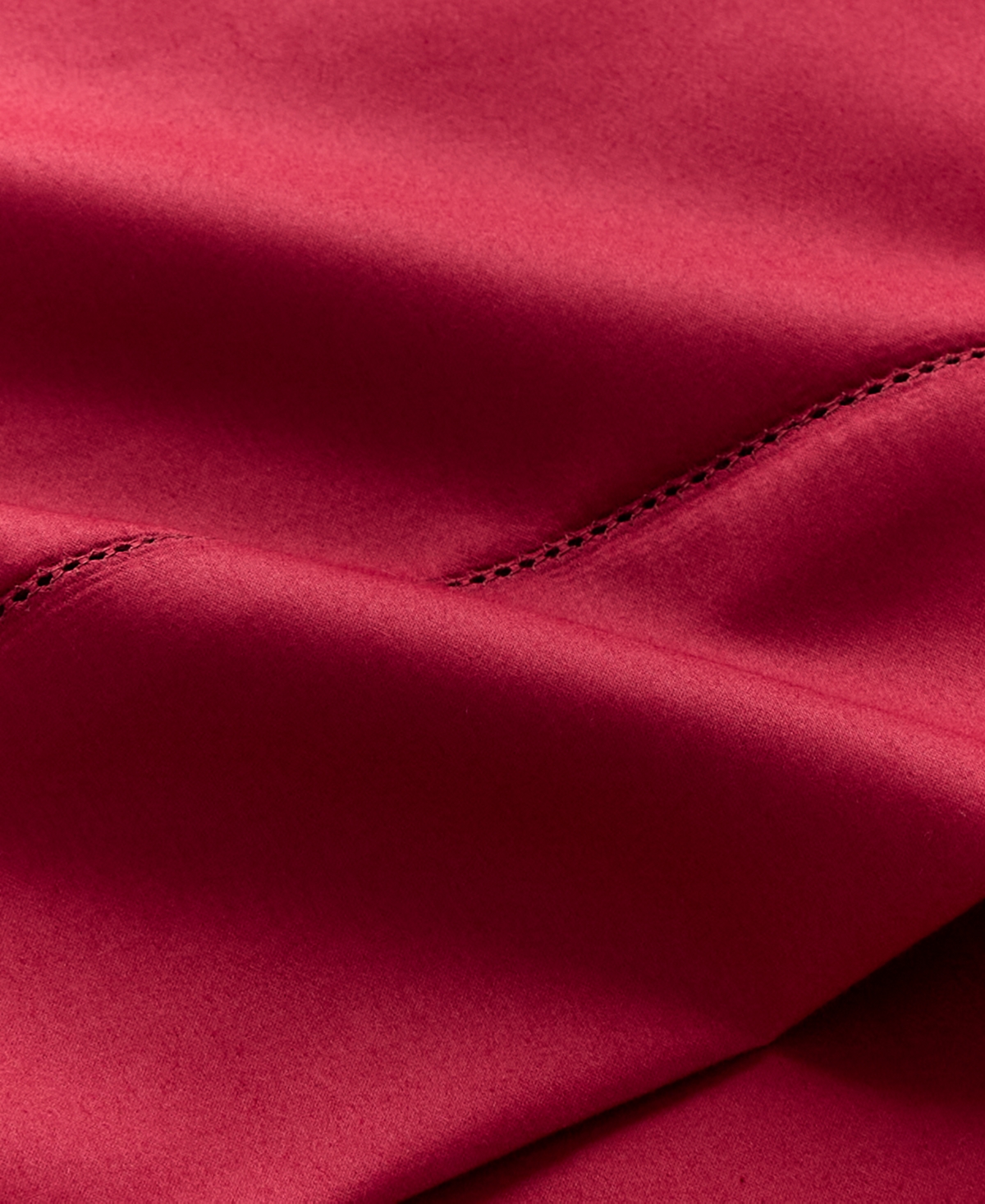 Charter Club Solid 550 Thread Count 100% Cotton 4-pc. Sheet Set, California King, Exclusively At Macy's In Red