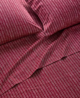 550 Thread Count Holiday Printed Cotton 4-Pc. Sheet Set, Full, Exclusively at Macy’s