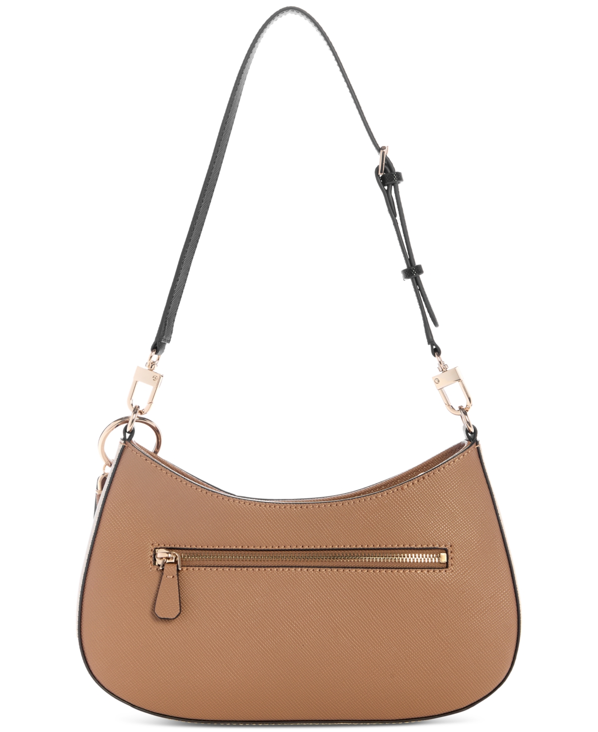 Guess Noelle Ii Small Three Compartment Crossbody In Brown