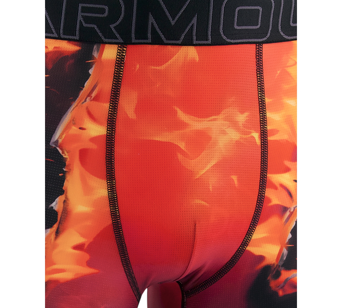 Under Armour Men's Doritos Printed Performance Tech Mesh 6" Boxer Briefs In Orange