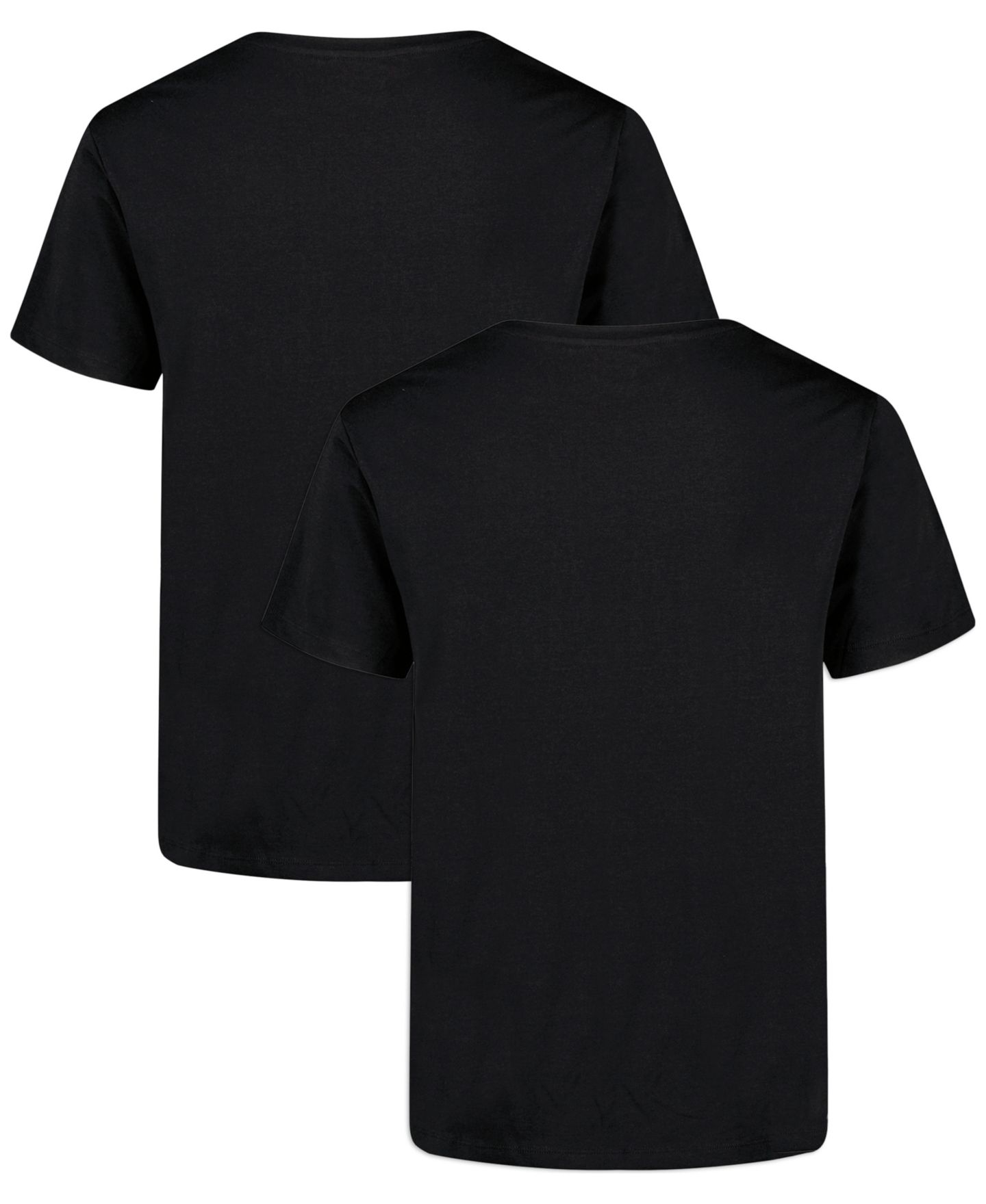 Мужские футболки Under Armour 2pk. Solid Performance T-Shirts, цвет: Чёрный — фото 2