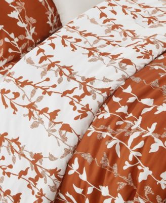 Millie Leaves 3-Pc. Comforter Set, Queen