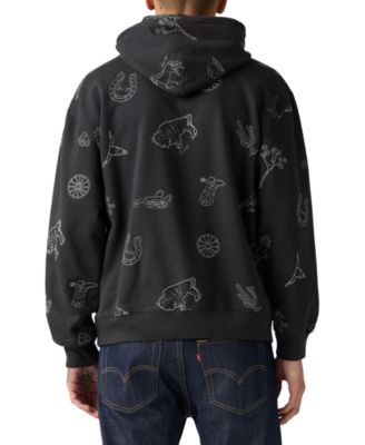 Men's Relaxed Graphic Hoodie
