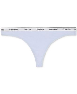 Women's Modern Logo Low-Rise Thong Underwear QD5043