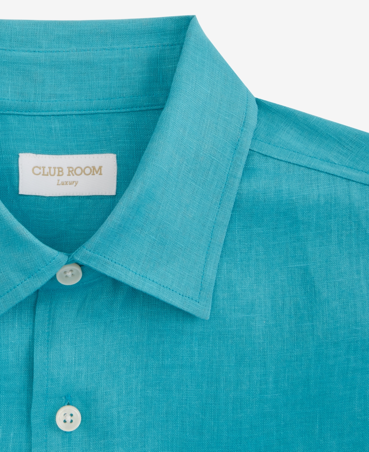 Club Room Men's 100% Linen Shirt, Created For Macy's In Multi