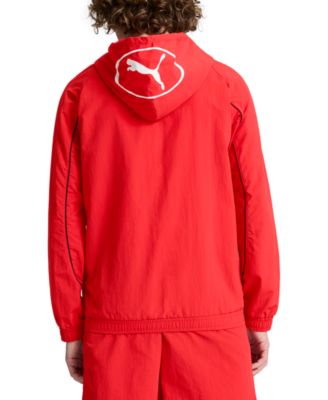 Men's Sport Full-Zip Hooded Track Jacket