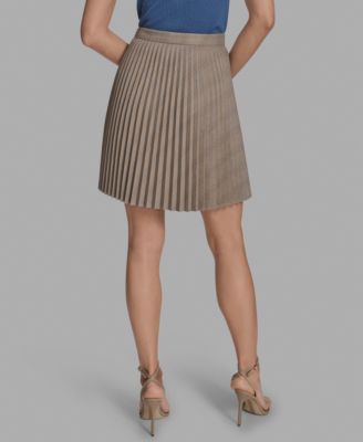 Women's Pleated A-Line Skirt