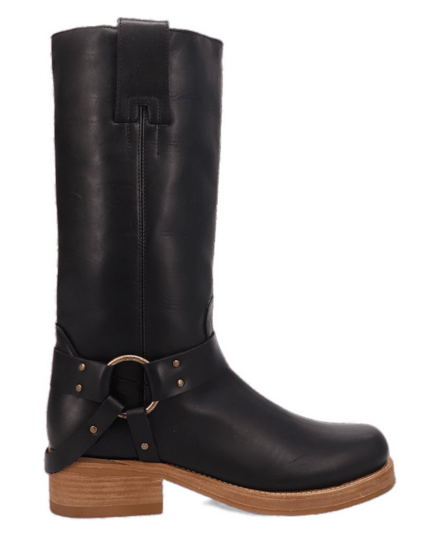 Мужские ботинки Dingo Rip Leather Boot, цвет: Чёрный — фото 4