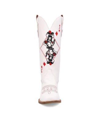 Women's Jack Of Diamonds Leather Boot