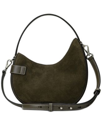 Mini Suede Tasha Crossbody Bag
