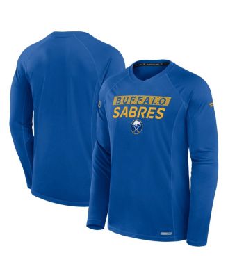 Fanatics - Men's Royal Buffalo Sabres Authentic Pro Rink Tech Long Sleeve T-Shirt