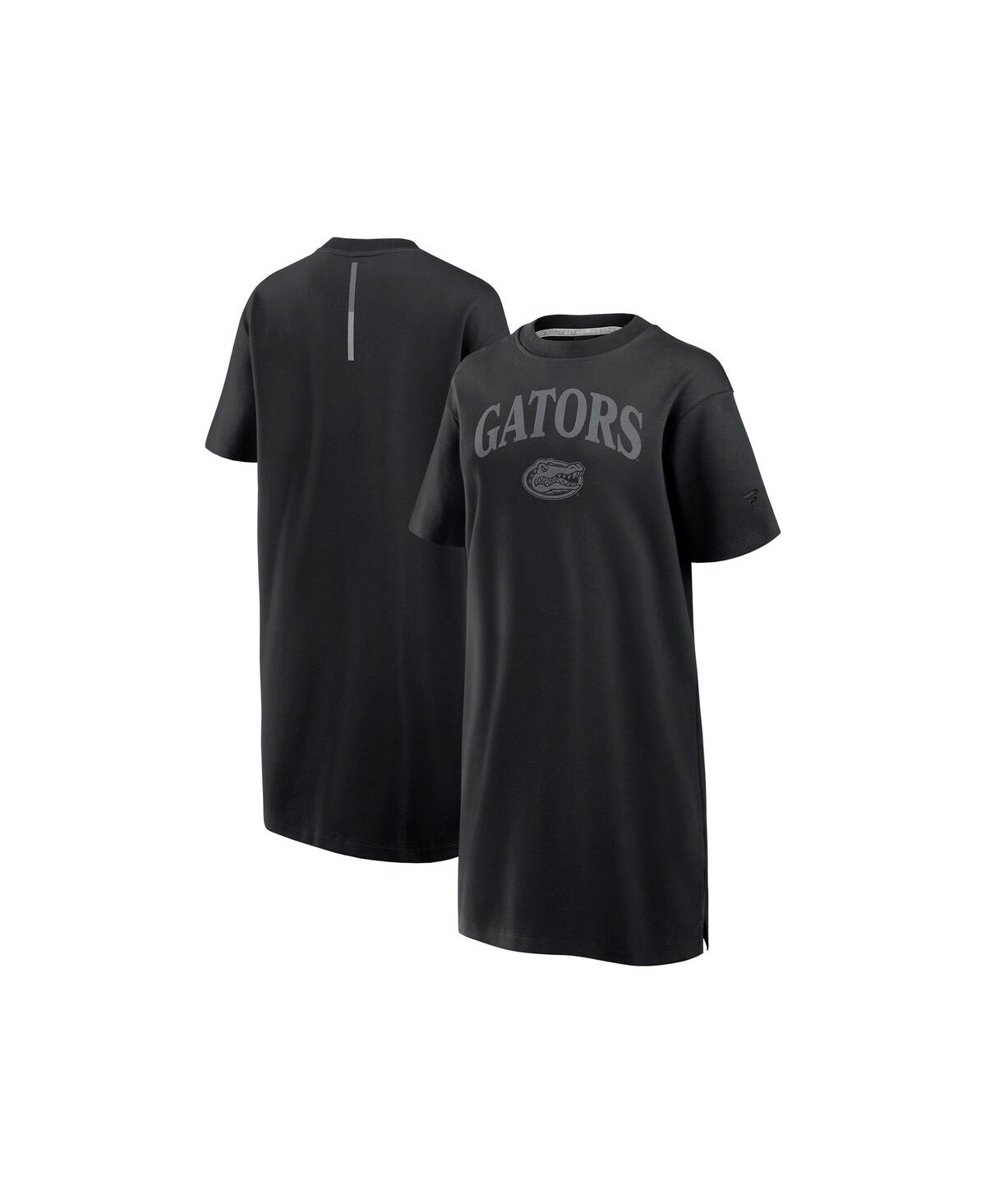 Women's Black Florida Gators Elements Go Tri-Blend T-Shirt Dress - Black
