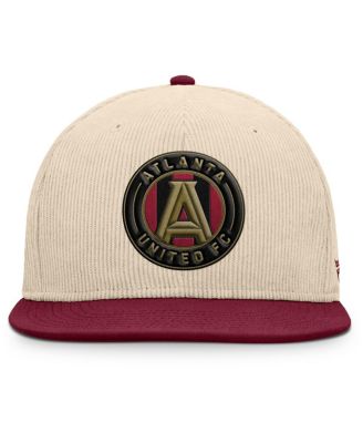 Men's Cream Atlanta United FC Tempo Corduroy Snapback Hat