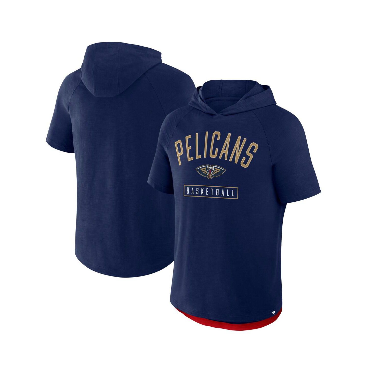 Мужское худи Fanatics Navy New Orleans Pelicans Pass Legend Raglan T-Shirt — фото 1