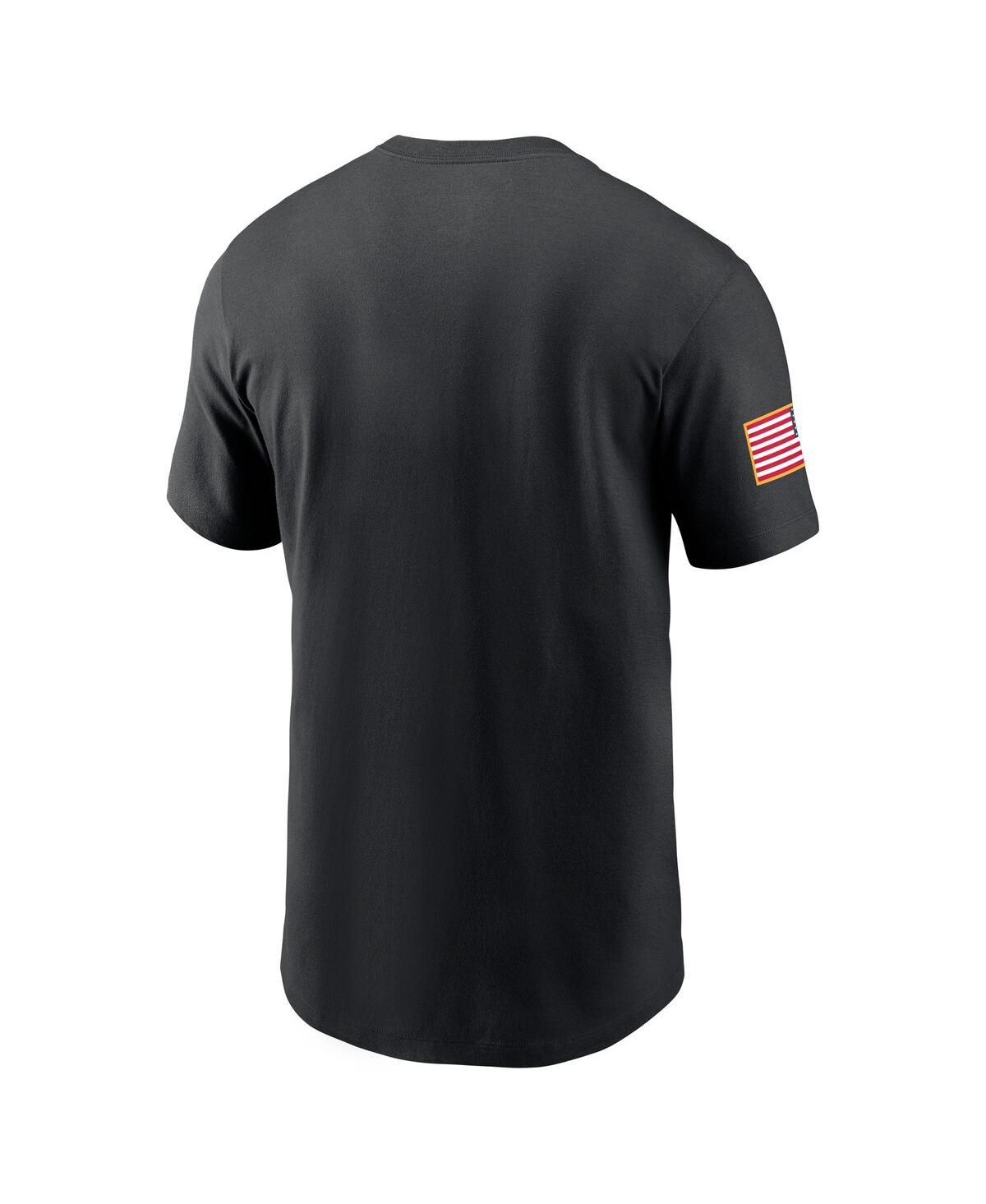 Nike Men's Black Stanford Cardinal 2025 Military Appreciation Performance T-Shirt