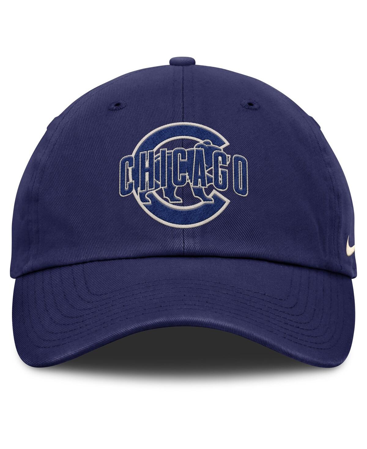 Nike Chicago Cubs Statement Club Menâs  Men's Mlb Adjustable Hat In Blue