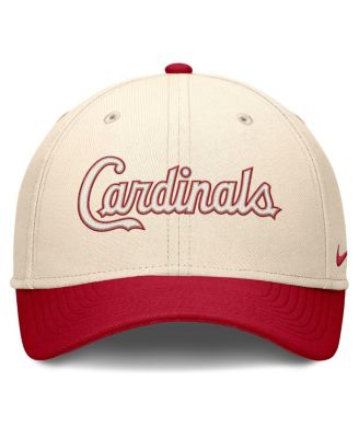Men's Natural/Red St. Louis Cardinals Statement Rise Performance Flex Hat