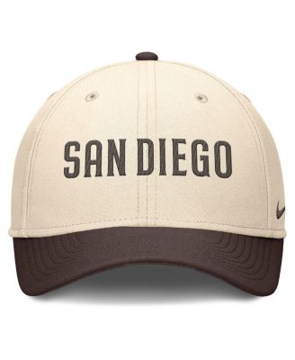 Men's Natural/Brown San Diego Padres Statement Rise Performance Flex Hat