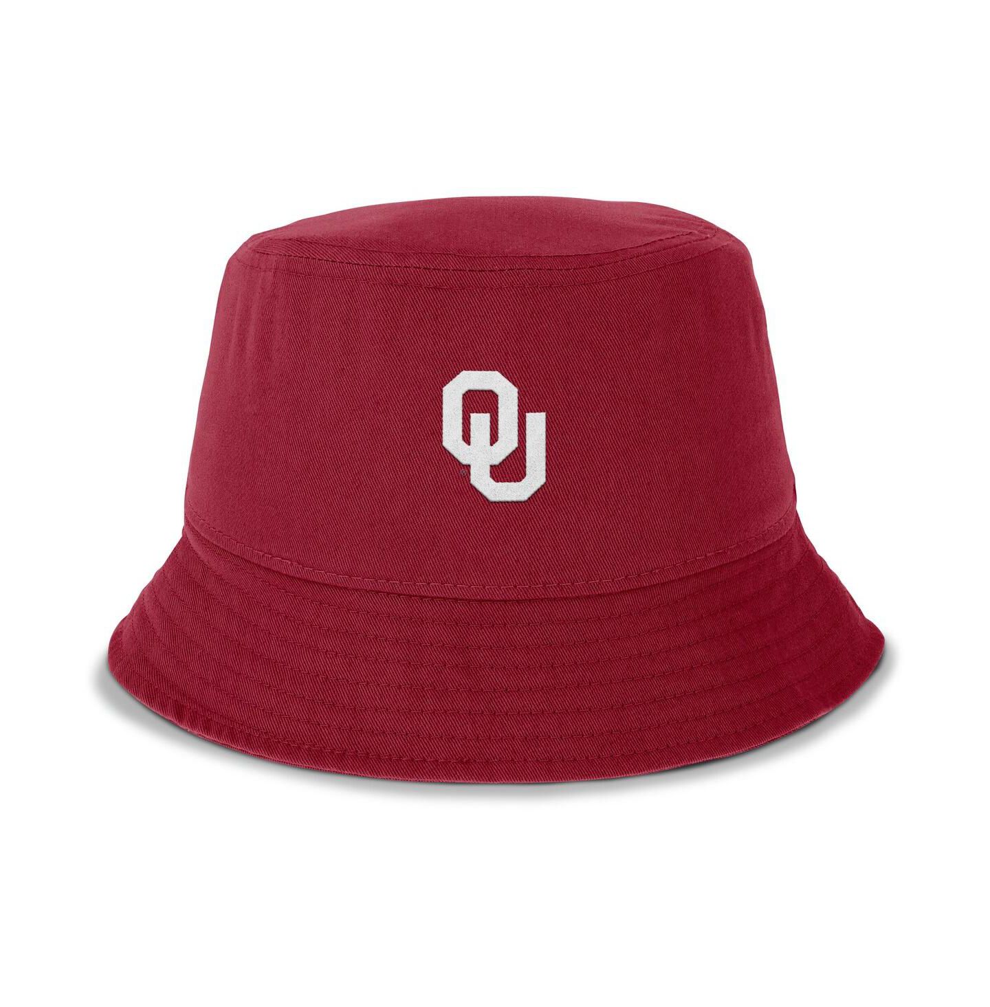 Мужская панама Jordan Crimson Oklahoma Sooners Apex Primetime Bucket Hat — фото 2