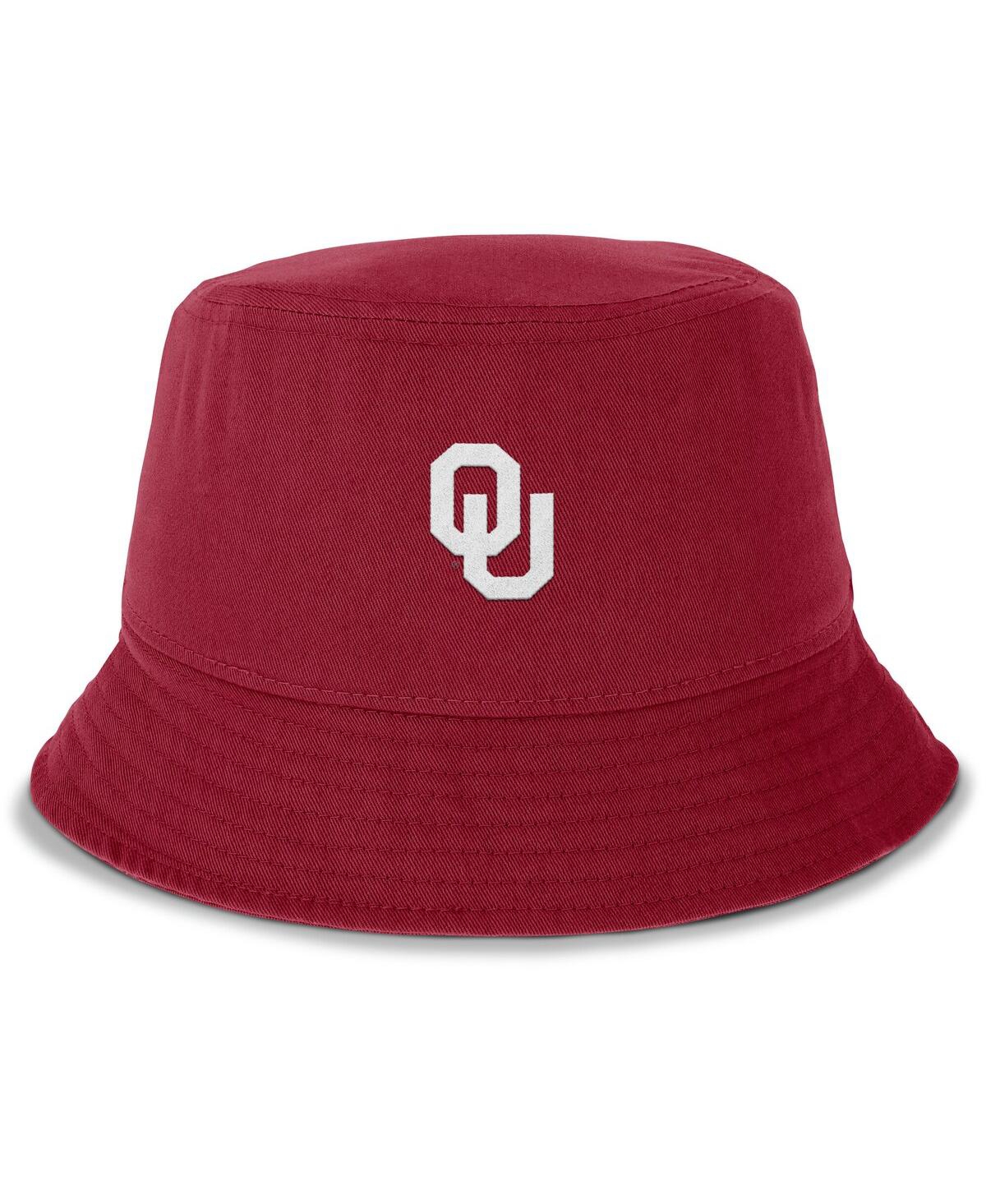 Jordan Men's Crimson Oklahoma Sooners Apex Primetime Bucket Hat In Red