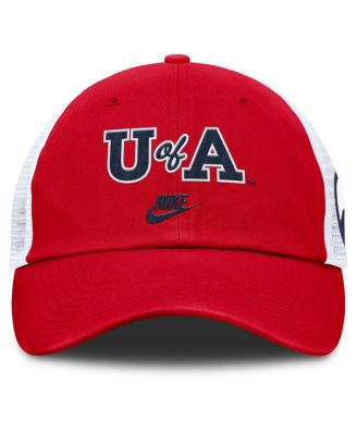 Men's Red Arizona Wildcats Club Legacy Adjustable Trucker Hat