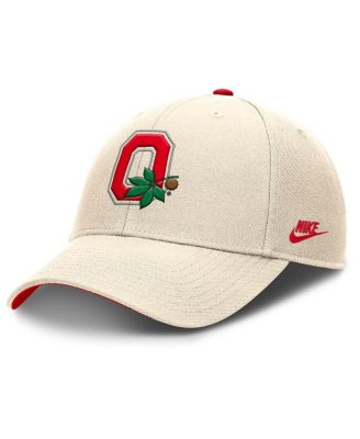 Nike - Men's Natural Ohio State Buckeyes Rise Legacy Adjustable Hat