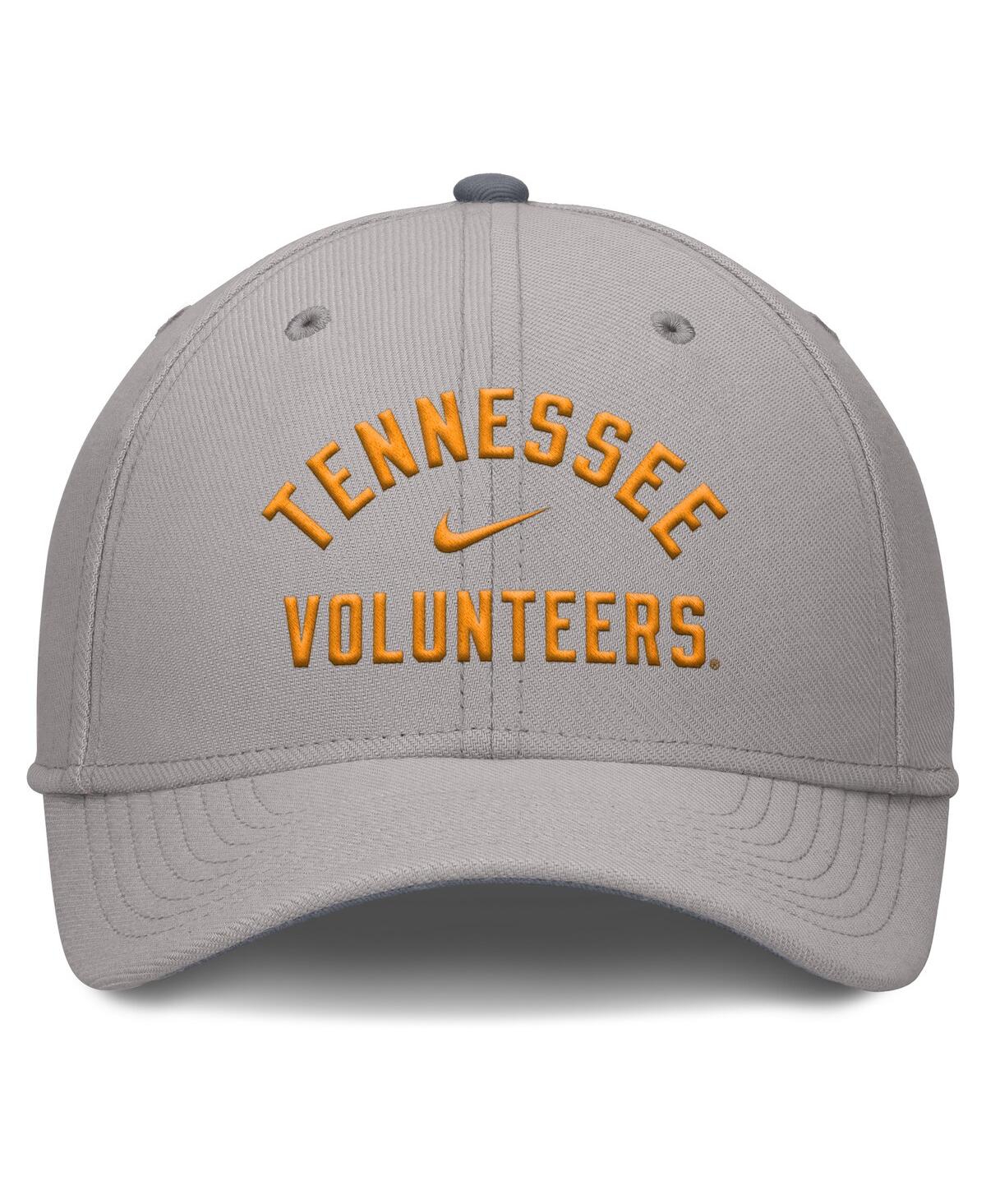 Nike Men's Gray Tennessee Volunteers Rise Prep Performance Flex Hat In Gray