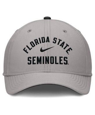 Men's Gray Florida State Seminoles Rise Prep Performance Flex Hat