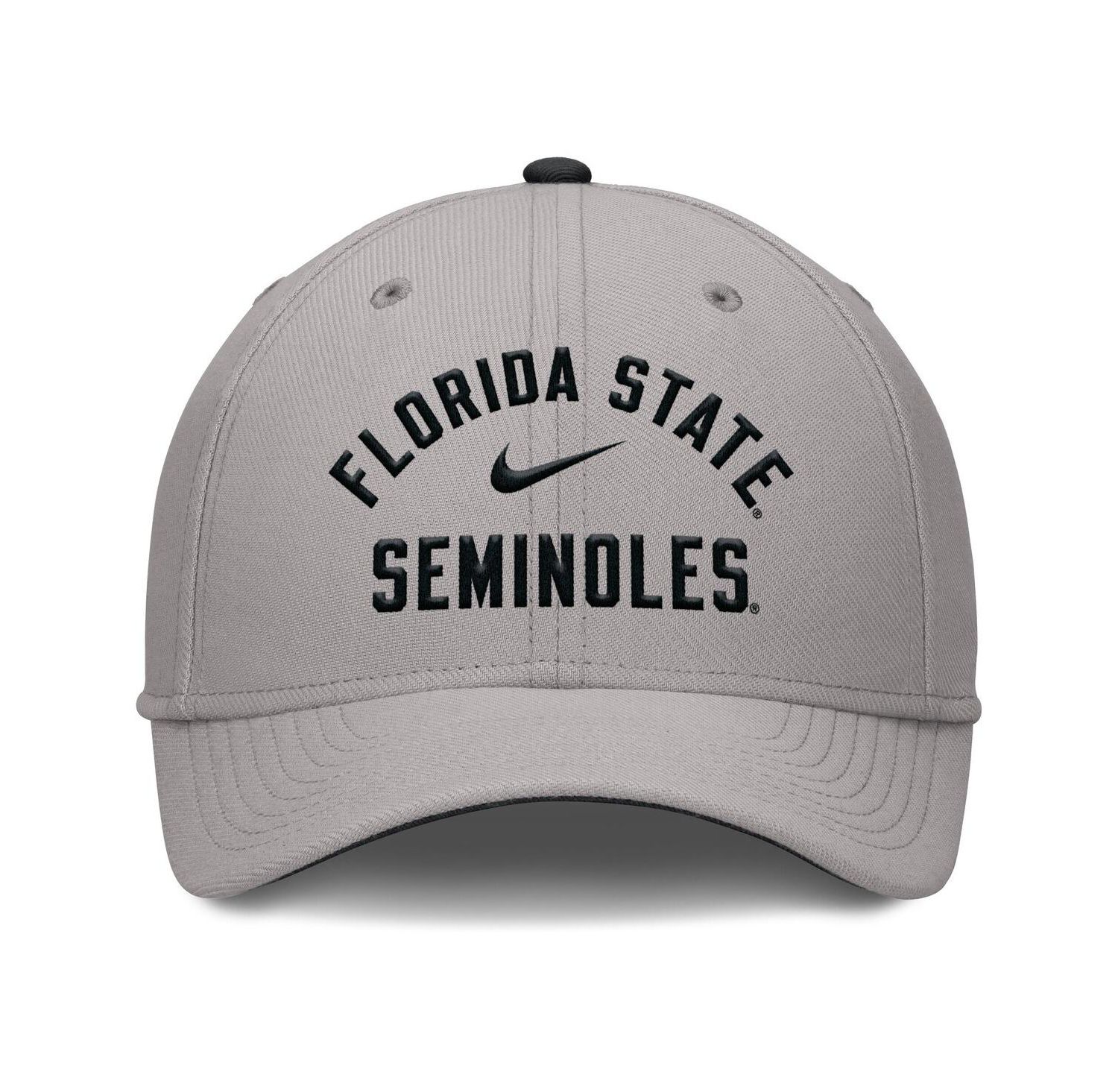 Men's Gray Florida State Seminoles Rise Prep Performance Flex Hat