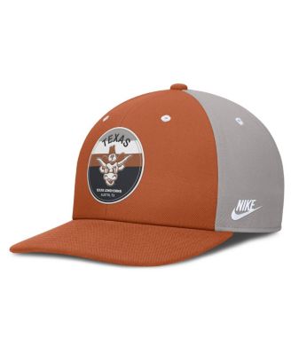 Nike - Men's Texas Orange/Gray Texas Longhorns Prep Pro Performance Snapback Hat