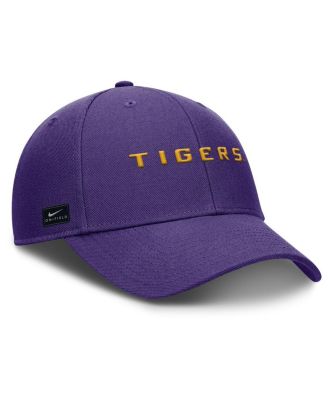 Men's Purple LSU Tigers 2025 On-Field Rise Performance Adjustable Hat