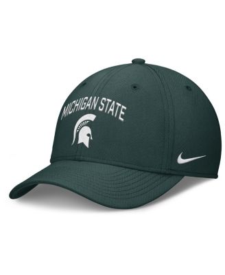 Nike - Men's Green Michigan State Spartans 2025 On-Field Rise Performance Flex Hat