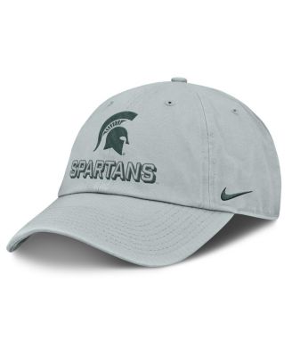 Nike - Men's Gray Michigan State Spartans 2025 On-Field Club Adjustable Hat