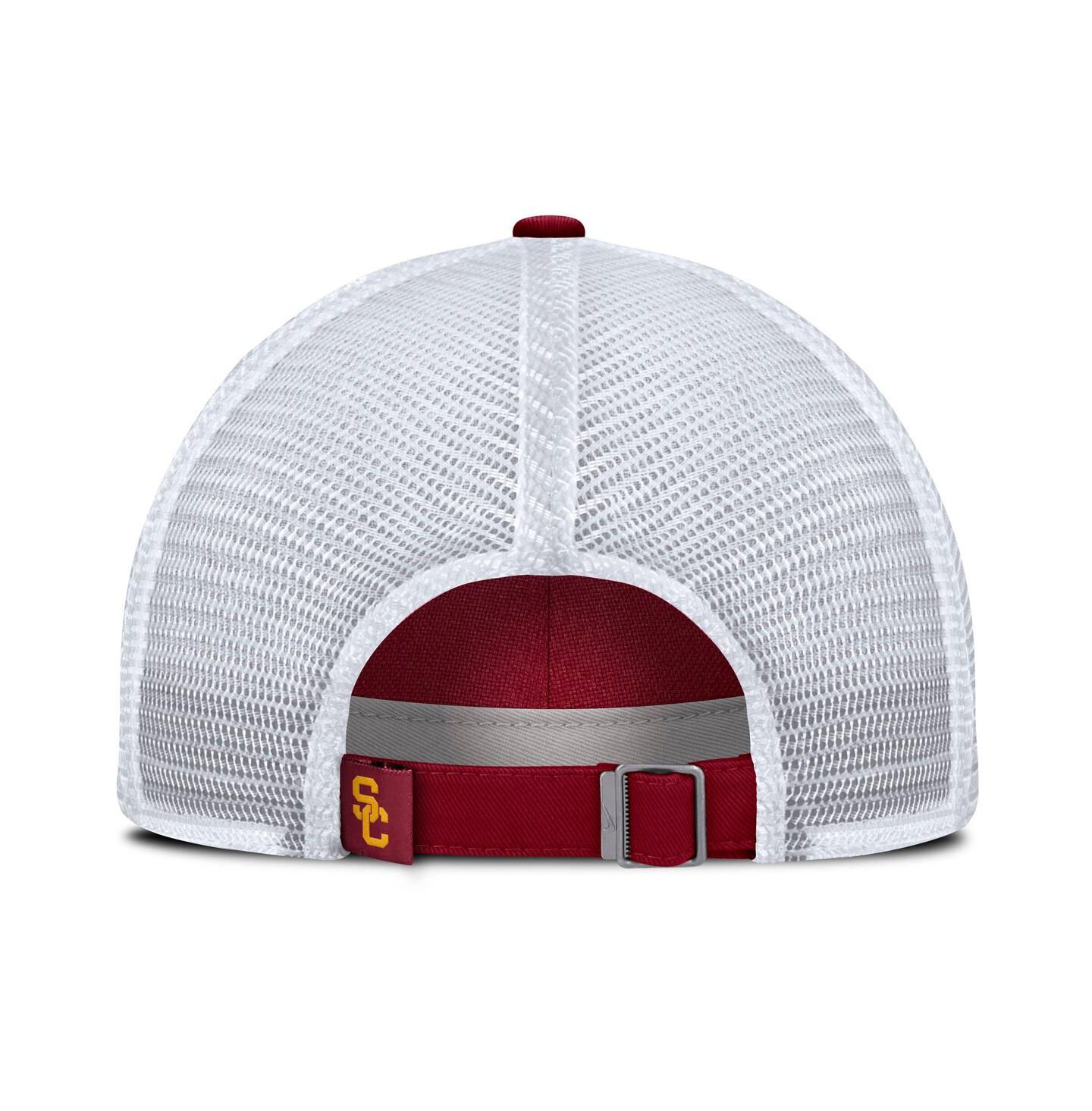 Мужская кепка Nike Cardinal USC Trojans 2025 Gameday On-Field Club Adjustable Trucker Hat — фото 4