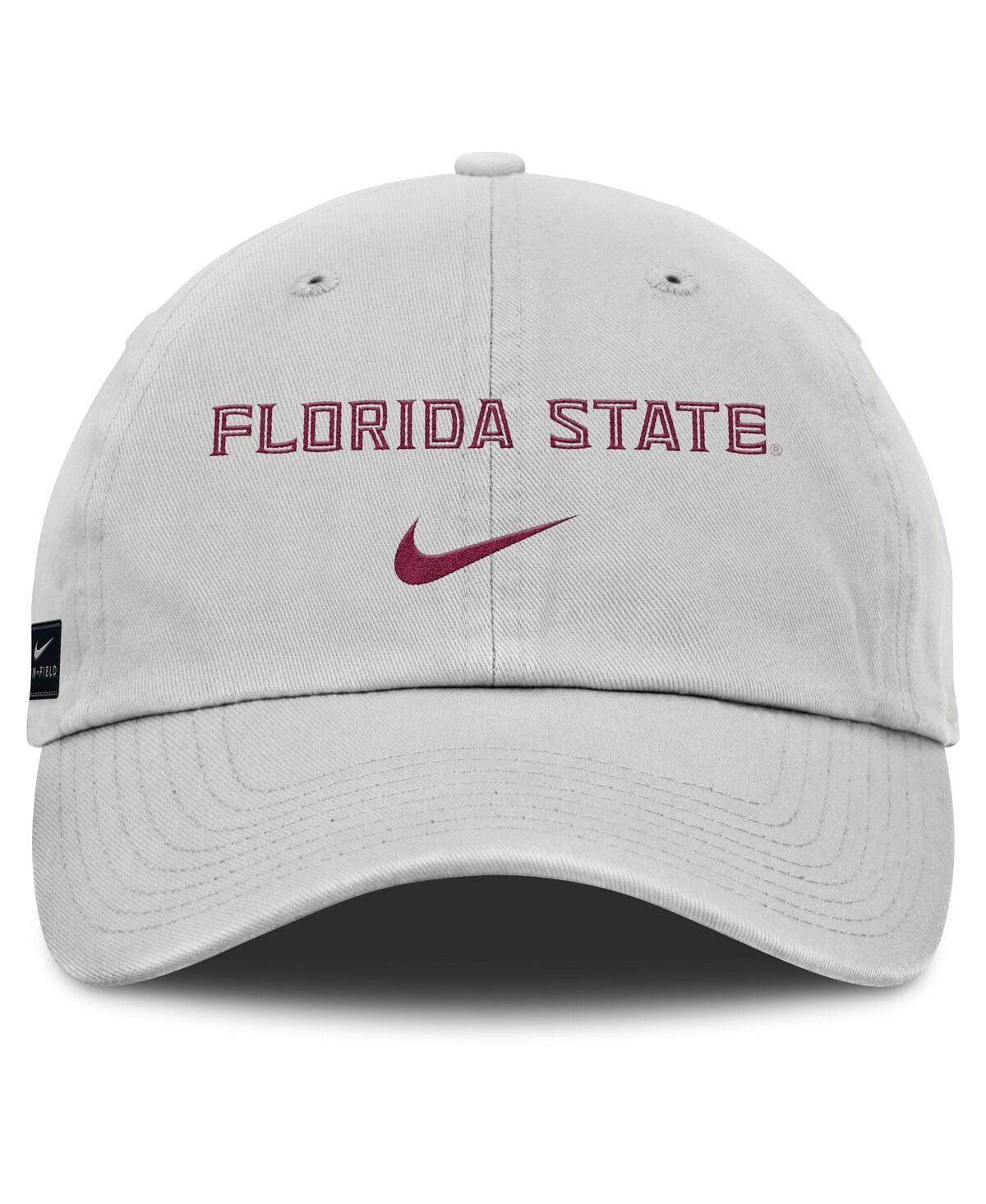 Nike Florida State Off-field Club Gameday  Men's College Adjustable Hat In Gray