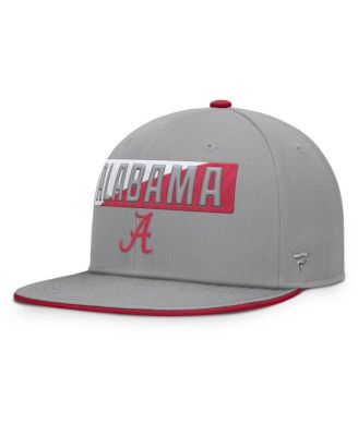 Fanatics - Men's Gray Alabama Crimson Tide Duo Snapback Hat