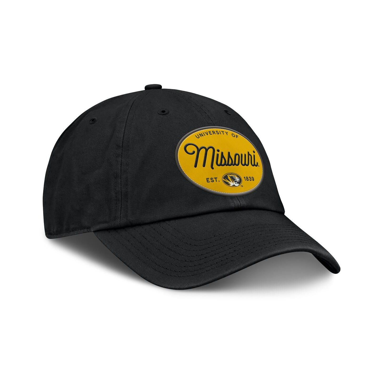 Женская кепка Fanatics Black Missouri Tigers Candid Adjustable Hat — фото 3