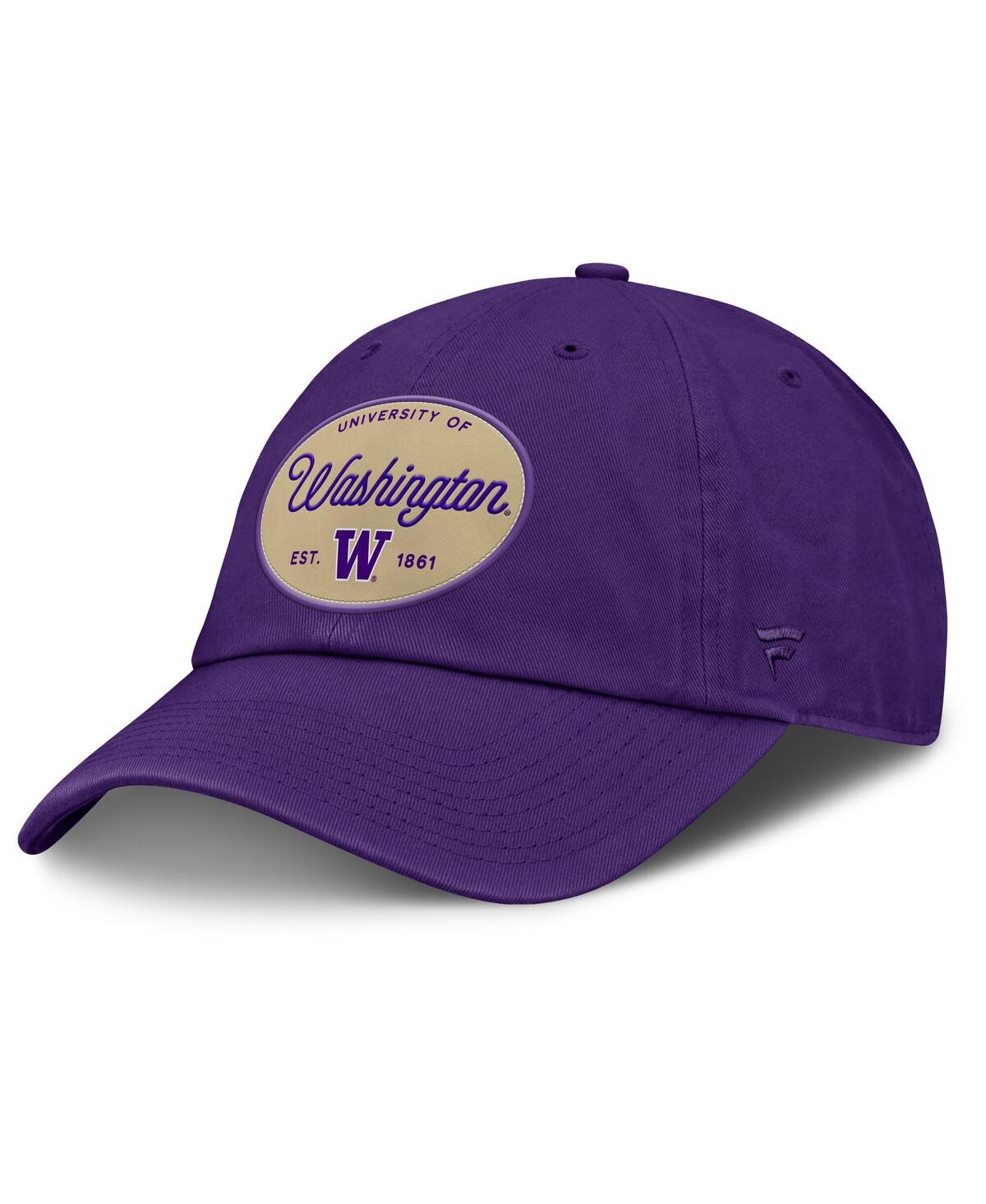 Women's Purple Washington Huskies Candid Adjustable Hat - Purple