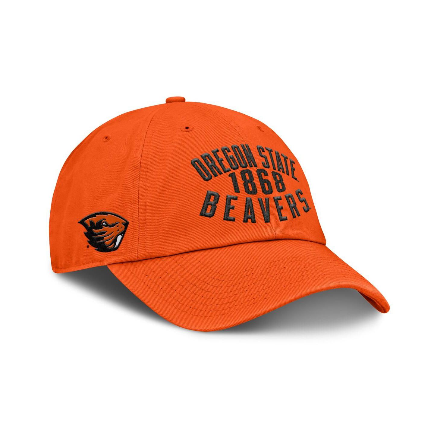 Мужская кепка Fanatics Orange Oregon State Beavers Archer Adjustable Hat — фото 1