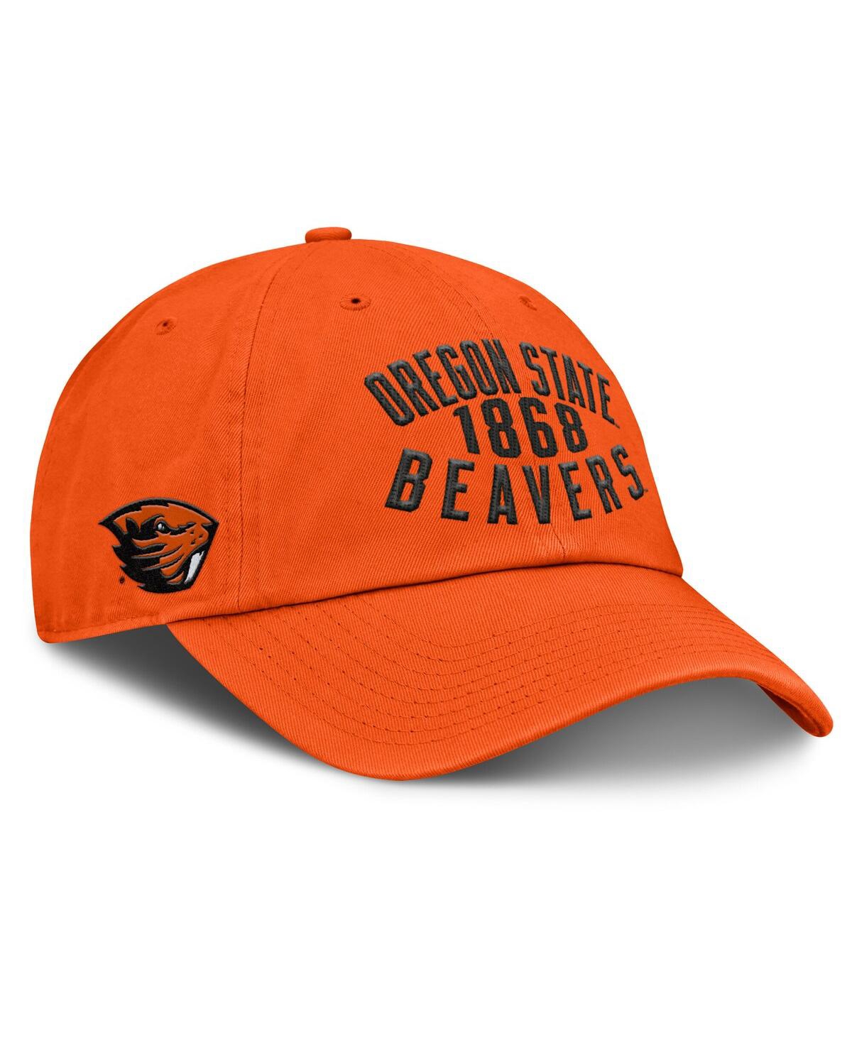 Fanatics Men's Orange Oregon State Beavers Archer Adjustable Hat In Orange