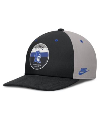 Nike - Men's Black/Gray Duke Blue Devils Prep Pro Performance Snapback Hat
