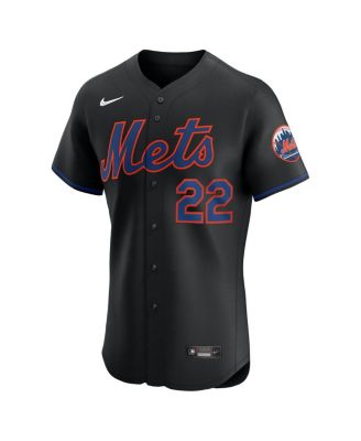 Men's Juan Soto Black New York Mets Alternate Elite Jersey