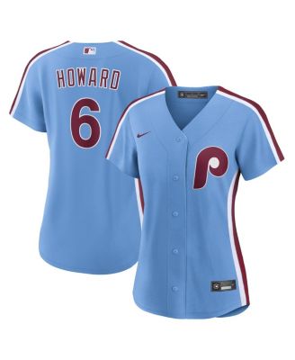 Nike - Women's Ryan Howard Light Blue Philadelphia Phillies Replica Jersey